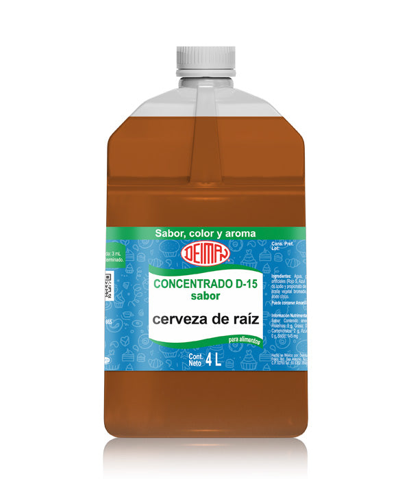 Concentrado De Cerveza De Raíz D-15