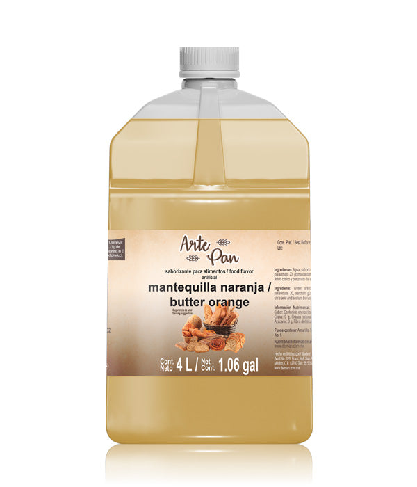 Concentrado De Mantequilla Naranja Arte Pan