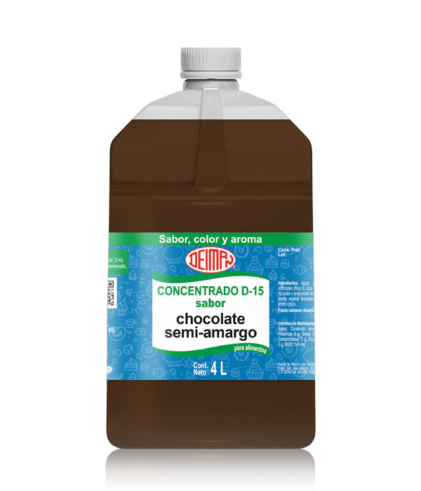 Concentrado De Chocolate Semi-Amargo D-15