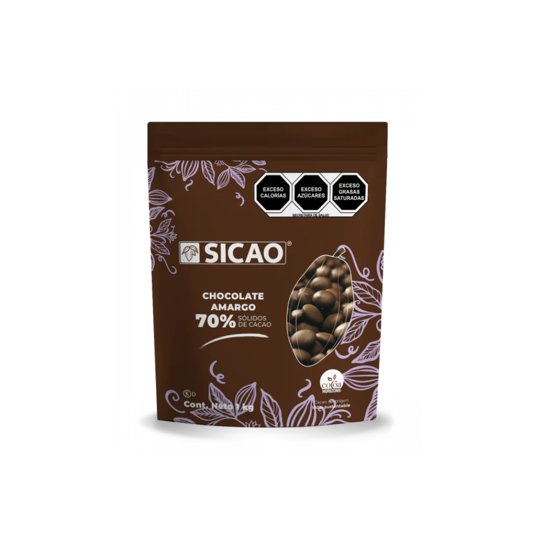 Chocolate amargo 70%