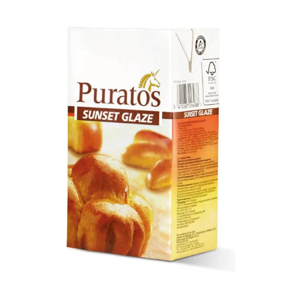 Sunset Glaze Barniz Para Pan Sin Huevo 1L