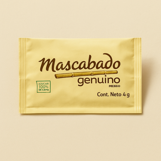 Azúcar Mascabado En Sobre