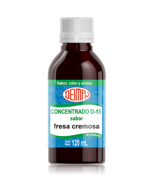 Concentrado De Fresa Cremosa D-15