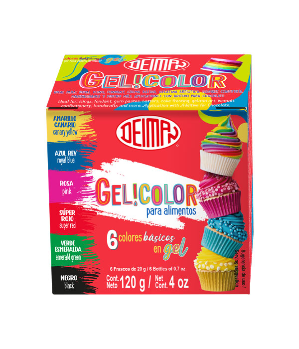 Cajilla Multicolor Gelicolor 120g