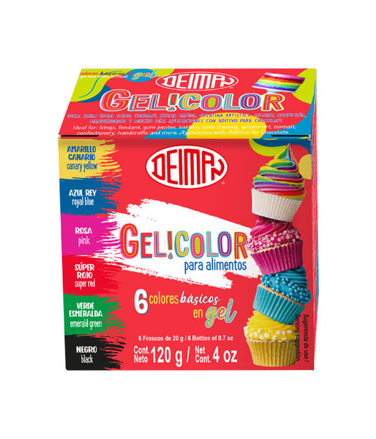Cajilla Multicolor Gelicolor 120g