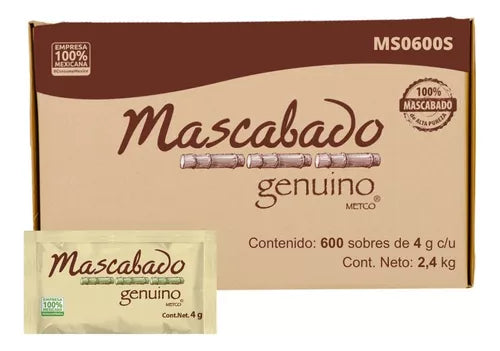 Azúcar En Sobre Mascabado 1kg