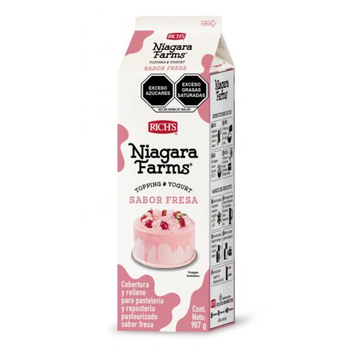 Crema De Yogurt De Fresa NIAGARA FARMS® 907g
