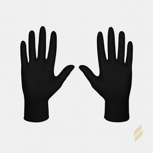 Guantes Nitrilo Negros