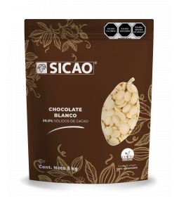 Chocolate - Chocolate blanco - 30.5% Cacao - Wafer - 1 kg