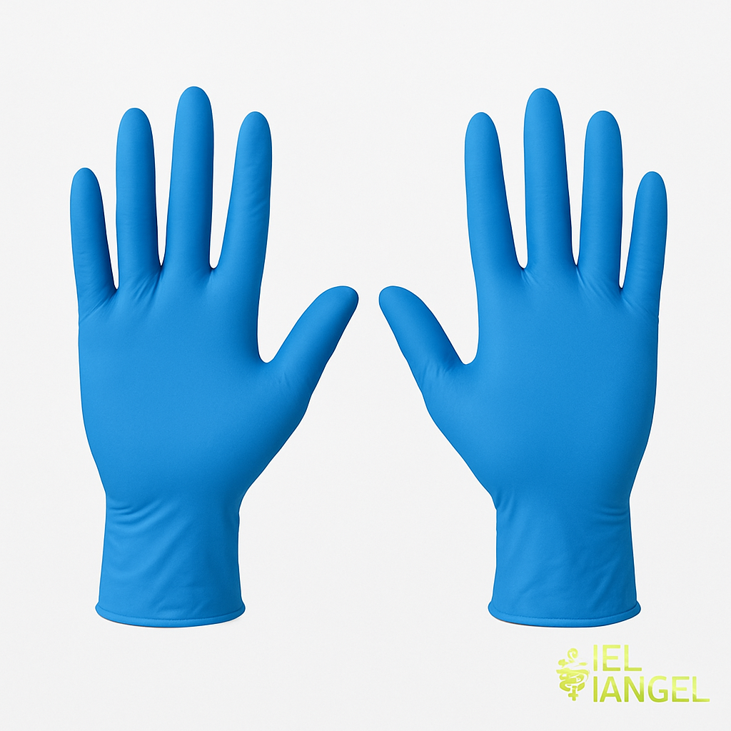 Guantes Nitrilo Azules