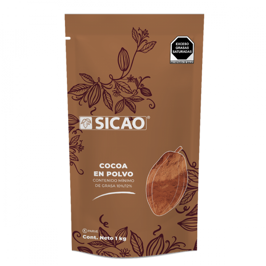 Especialidades - Cocoa Natural 10%/12% - Polvo - Bolsa 1 kg