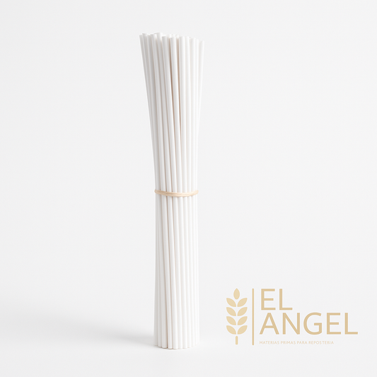Agitador Blanco Para Café 20 cm