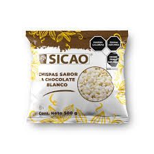 Chispas Sabor Chocolate Blanco 500g
